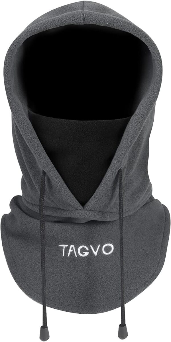 Winter Thermal Fleece Balaclavas, Soft & Warm Adjustable Hood