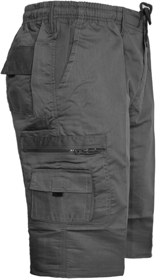 London Mens Cargo Combat Plain Long Shorts