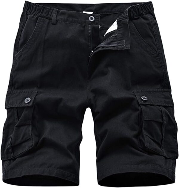 Cargo Shorts Combat Casual Cotton Shorts with Multi Pockets